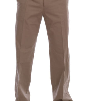 Dolce & Gabbana Chic Beige Chinos Casual Pants Dolce & Gabbana 