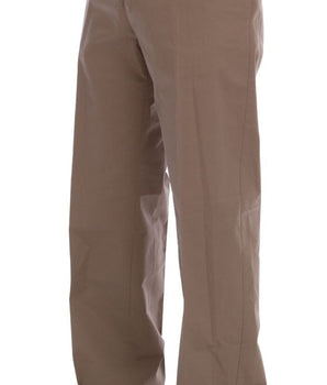 Dolce & Gabbana Chic Beige Chinos Casual Pants Dolce & Gabbana 