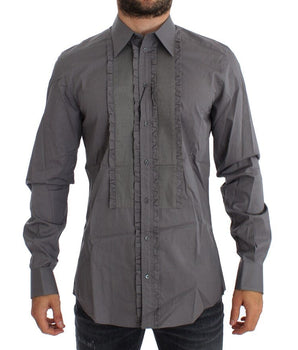 Dolce & Gabbana Elegant Slim Fit Cotton Dress Shirt Dolce & Gabbana 