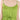 Dsquared² Green Spaghetti Strap Long A-line Pleated Dress