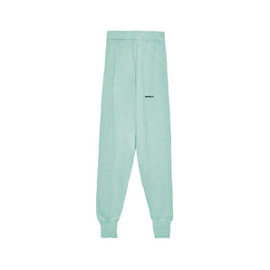 Hinnominate Mint Green Wool Blend Tracksuit Trousers