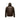 Centogrammi Reversible Hooded Down Jacket in Brown and Black