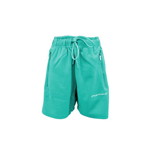 Bermudas verdes elegantes con rayas laterales de Pharmacy Industry