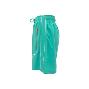 Bermudas verdes elegantes con rayas laterales de Pharmacy Industry