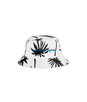 Comme Des Fuckdown Palm Print Chic Fisherman Hat