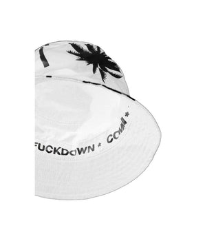 Comme Des Fuckdown Palm Print Chic Fisherman Hat