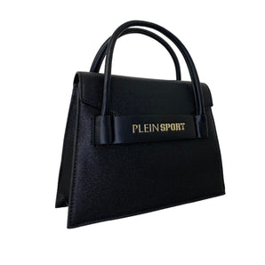 Bolso tote negro elegante Plein Sport con detalle de logotipo