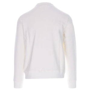 Jacob Cohen Elegant White Cotton Blend Sweatshirt