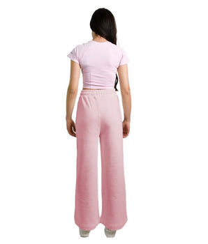 Hinnominate Pink Cotton Women Palazzo Pants