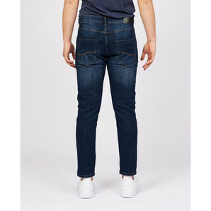 Yes Zee Sleek Blue Cotton Stretch Jeans