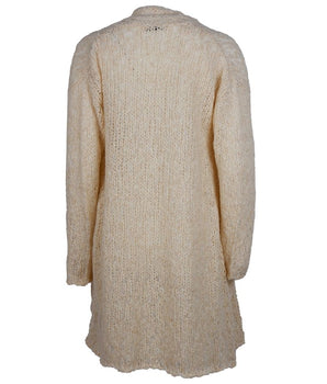Alpha Studio Beige Alpaca Wool Women's Dress