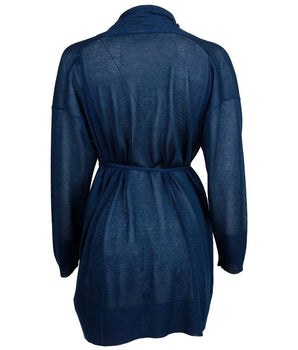 Alpha Studio Blue Viscose Dress