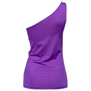 PINKO Purple Nylon Tops &amp; T-Shirt