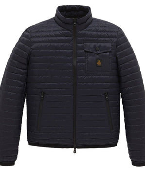 Refrigiwear Blue Nylon Men Jacket