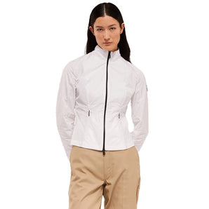 Refrigiwear Chic Chaqueta Cortavientos Blanca con Logo