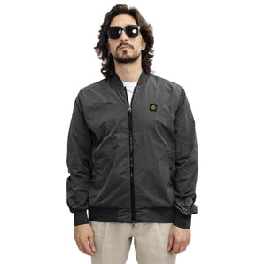 Chaqueta bomber elegante teñida en prenda de Refrigiwear