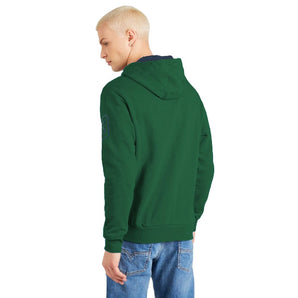 La Martina Elegante Sudadera De Algodón Con Capucha Verde