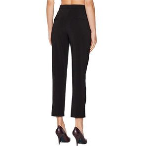 Patrizia Pepe Black Polyester Jeans &amp; Pant