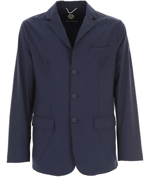 People Of Shibuya Elegant Water-Repellent Blue Jacket