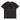 Patrizia Pepe Chic Rhinestone Embellished Black Cotton Tee