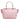 Bolso Baldinini Trend Chic de piel de becerro texturizada rosa