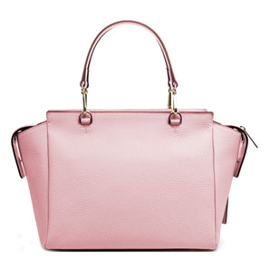 Bolso Baldinini Trend Chic de piel de becerro texturizada rosa