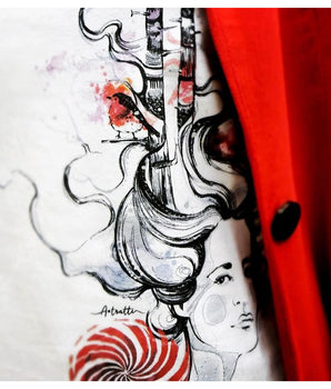 A.Tratti White Viscose Women Top