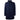 Made in Italy Elegant Blue Virgin Wool Storm System Coat