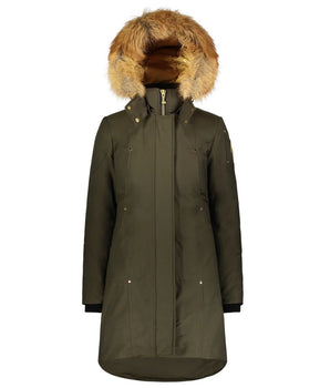 Abrigo de mujer de algodón militar Moose Knuckles