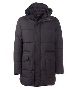 Emilio Romanelli Black Polyester Men Jacket