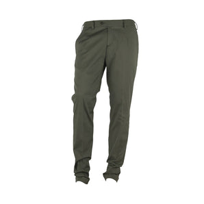 Pantalón elegante de verano verde para hombre Made in Italy