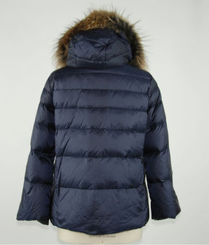 Emilio Romanelli Blue Polyamide Women Jacket