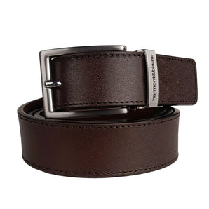 Harmont &amp; Blaine Reversible Calfskin Leather Belt - Dual Style Luxury