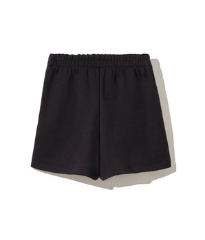 Comme Des Fuckdown Chic Black Cotton Shorts with Side Pockets