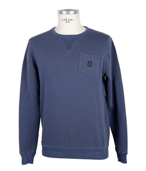 Refrigiwear Blue Cotton Men's Sweater