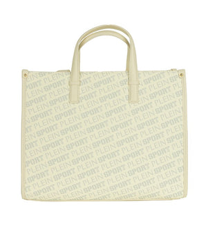 Plein Sport White Polyamide Tote Bag