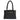 Plein Sport Sleek bolso tote negro de tres compartimentos