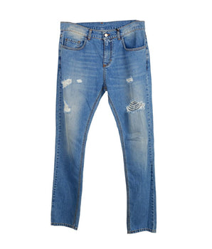 Comme Des Fuckdown Blue Cotton Men's Jean