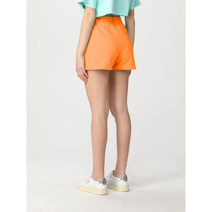 Pharmacy Industry Chic Orange Cotton Logo Shorts