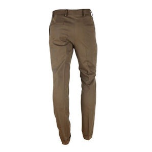 Pantalones cálidos de hombre en mezcla de lana Milano Made in Italy