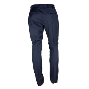 Pantalones de hombre elegantes en mezcla de lana Milano Made in Italy