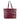 Plein Sport Eco-Leather Chic Burgundy Shopper with Chain Detail Plein Sport 