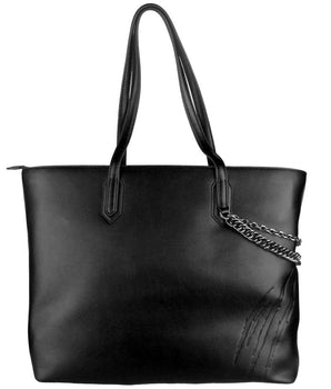 Plein Sport Black Polyethylene Women Shoulder Bag