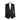 Made in Italy Black Wool Men Suit