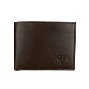 La Martina Brown Leather Men Wallet La Martina 