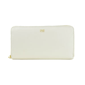 Cavalli Class Elegant White Calfskin Leather Wallet Cavalli Class 