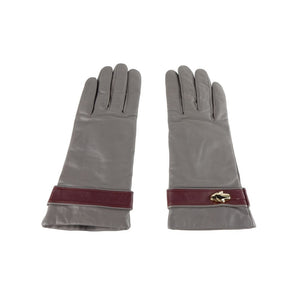 Cavalli Class Guantes elegantes de piel de cordero