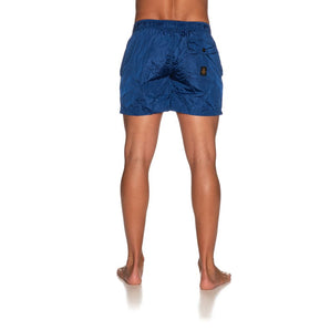 Shorts de baño azules Beach Escape de Refrigiwear