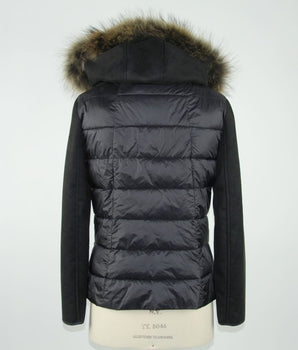 Emilio Romanelli Black Polyester Women Jacket
