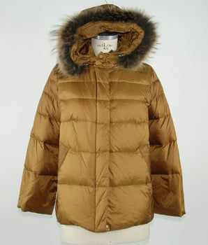 Emilio Romanelli Abrigo Mujer Poliamida Amarillo